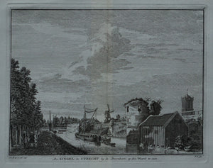 De Singel bij de Doornboom te Utrecht - ca. 1736