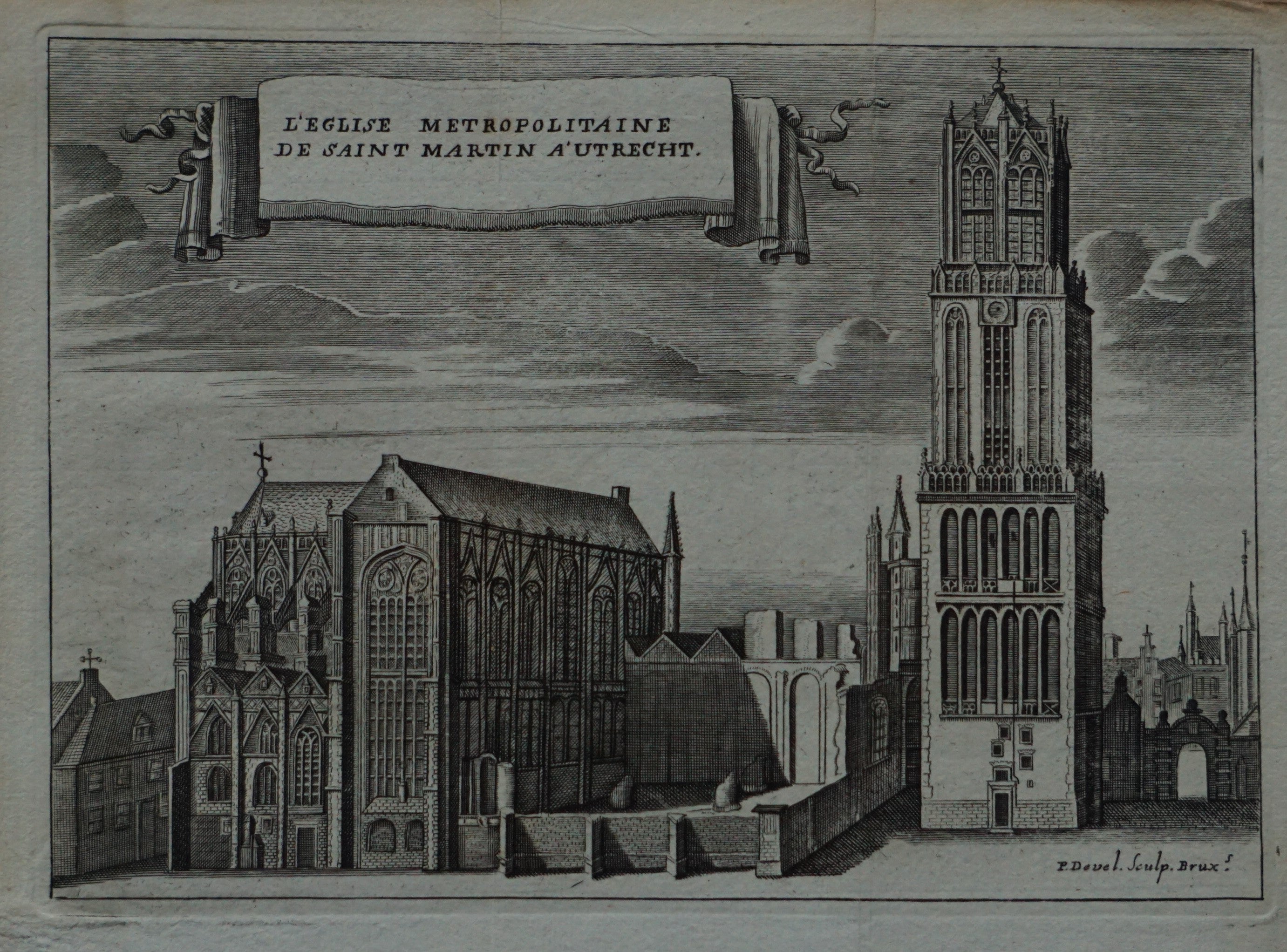 De Domkerk en Domtoren - ca. 1700