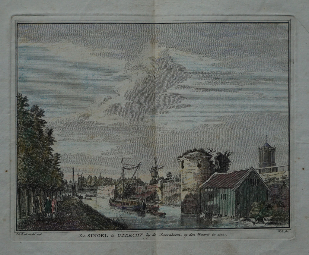 De Singel bij de Doornboom. - ca. 1736