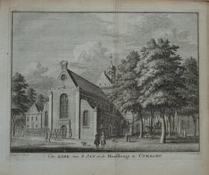 St. Janskerk en de Hoofdwacht - 1750