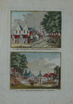 Het Leeuwenburgs gasthuis en het Ambachtskinderhuis - ca. 1750