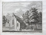De Kerk van St. Jan en de Hoofdwagt te Utrecht - ca. 1750