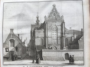 De St. Katharijnen Kerk te Utrecht - ca. 1744
