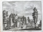 De Kerk van St. Pieter te Utrecht - ca. 1750