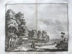 De Singel te Utrecht, op het Maliehuis en de Maliebaan te zien - ca. 1750