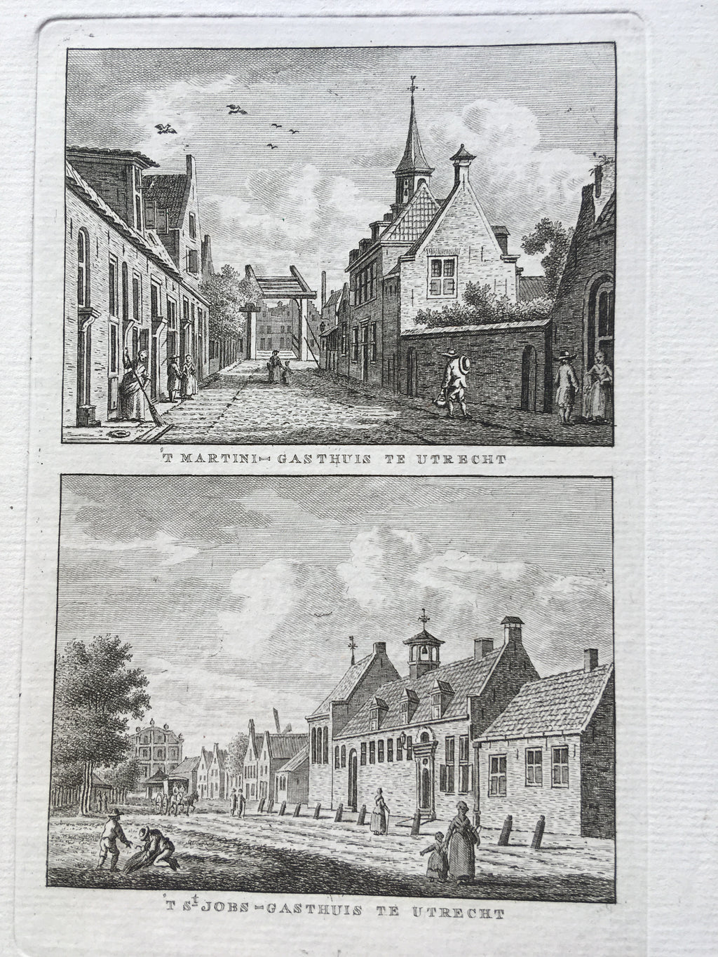 Martini-gasthuis kerk en St. Jobs-gasthuis kerk te Utrecht - 1793