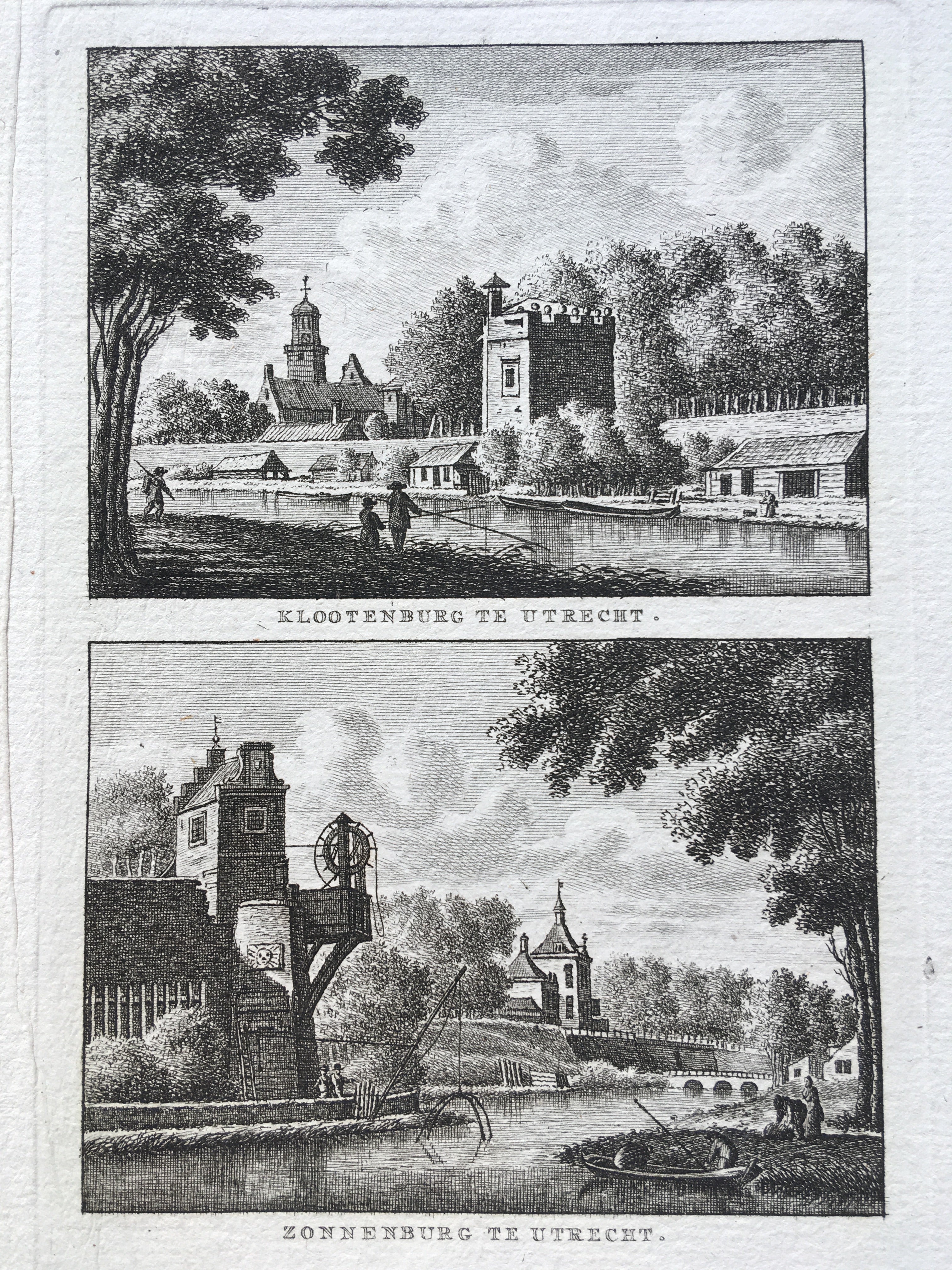 Klootenburg te Utrecht en Zonnenburg te Utrecht - 1793