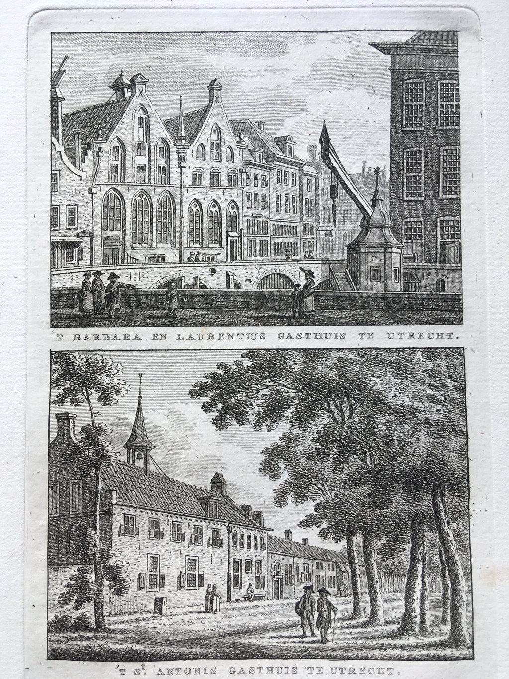 T' Barbara en Laurentius Gasthuis en T' St. Antonis Gasthuis te Utrecht - 1793
