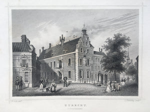 Pauzehuis te Utrecht - ca. 1858