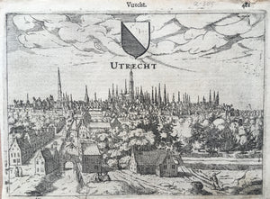 Gezicht op Utrecht - ca. 1616