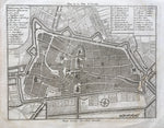 Stadsplattegrond van Utrecht - ca. 1733