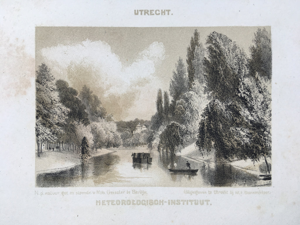 Sonnenborgh te Utrecht- circa 1880.
