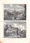 De Vismarkt en de Varkenmarkt te Utrecht - circa 1788.