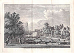 De voorstad buiten de Waardpoort te Utrecht- 1793.